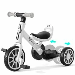 Cheapest π 3 In 1 Kids Tricycles For 10 Month To 3 Years Old Kids Trike Toddler Bike Boys π§ Girls Trikes For Toddler Tricycles Baby Bike Infant Trike With Adjustable Seat Height And Removable Pedal Classic Blue βοΈ