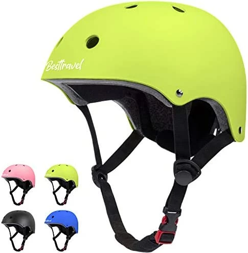 Brand new โจ Besttravel Kids Helmet, Toddler Helmet Adjustable Toddler Bike Helmet Ages 3-8 Years Old Boys ๐ง Girls Multi-Sports Safety Yellow-green โญ - Image 8