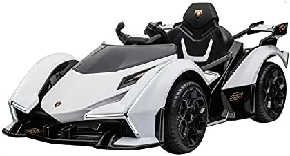 Deals 🧨 Akott Lamborghini V12 Vision Gran Turismo Ride On Sports Car For Kids., Army Green, Large 👏 - Image 11