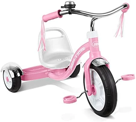 Best reviews of ๐ฅฐ Classic Pink Dual Deck Tricycle Ride On, 31.5L X 24.5W X 21.5H In ๐ - Image 7