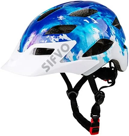 Best Sale π Kids Helmet, SIFVO Kids Bike Helmet Boys And π§ Girls Bike Helmet With Cool Visor Helmet For Kids 5-14, Kids Bike Helmets Youth Bike Helmet Adjustable & Lightweight 50-57cm Green π - Image 7