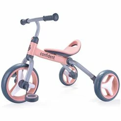 Wholesale ⭐ 4 In 1 Tricycle For Toddlers Age 2-5, Folding Kids Trike Tricycles Toddler Bike With Adjustable Seat And Removable Pedal, Baby Balance Bike Ride-on Toys Gift For Baby Boys 👧 Girls 🥳 Birthday White 🌟