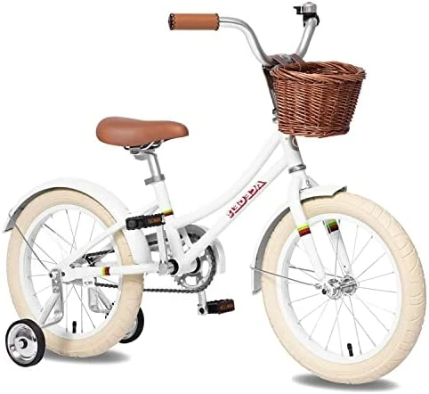 Best Sale 🌟 Girls Bike With Basket, Kids Bike For 3-13 Years, 14 Inch With Training Wheels, 16 Inch With Training Wheels And Kickstand, 20 Inch With Kickstand But No Training Wheels. Mango Without Fenders 👏 - Image 11