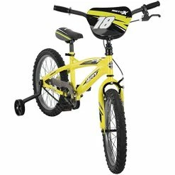 Brand new ๐งจ Moto X 18 Inch Kidโs Bike With Training Wheels, Quick Connect Assembly, Yellow ๐