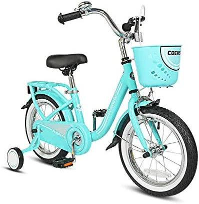 Discount ๐ฏ Kid's Bike Steel Frame Children Bicycle 14-16 Inch With Training Wheel Yellow ๐ - Image 2