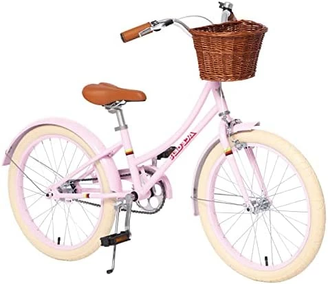 Best Sale 🌟 Girls Bike With Basket, Kids Bike For 3-13 Years, 14 Inch With Training Wheels, 16 Inch With Training Wheels And Kickstand, 20 Inch With Kickstand But No Training Wheels. Mango Without Fenders 👏 - Image 9