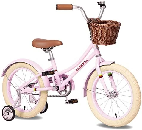 Best Sale 🌟 Girls Bike With Basket, Kids Bike For 3-13 Years, 14 Inch With Training Wheels, 16 Inch With Training Wheels And Kickstand, 20 Inch With Kickstand But No Training Wheels. Mango Without Fenders 👏 - Image 15