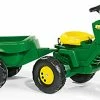 Budget 👍 Toys John Deere 3-Wheel Trac With Trailer Ride On, Green/Yellow (52769) 🎉