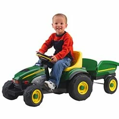 Discount ❤️ John Deere Farm Tractor And Trail ⌛