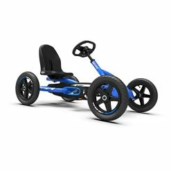 Wholesale 😀 Erg Toys - Buddy Pedal Go Kart - Go Kart - Go Cart For Kids - Pedal Car Outdoor Toys For Children Ages 3-8 - Ride On Toy - BFR System - Adjustable Seat - Pedal Kart For Kids (Blue) 🥰