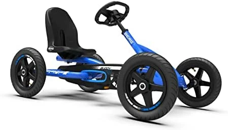 Wholesale 😀 Erg Toys - Buddy Pedal Go Kart - Go Kart - Go Cart For Kids - Pedal Car Outdoor Toys For Children Ages 3-8 - Ride On Toy - BFR System - Adjustable Seat - Pedal Kart For Kids (Blue) 🥰 - Image 10