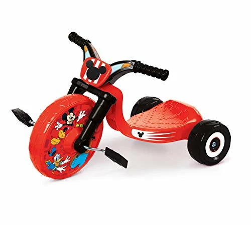 Best Pirce 😀 Mickey Mouse 10 Junior Cruiser Ride-On Pedal-Powered Toddler Bike Trike, Ages 18-36 M For Kids 33”-35” Tall And Up To 35 Lb ✨ - Image 2