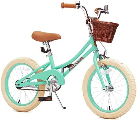 Best Sale 🌟 Girls Bike With Basket, Kids Bike For 3-13 Years, 14 Inch With Training Wheels, 16 Inch With Training Wheels And Kickstand, 20 Inch With Kickstand But No Training Wheels. Mango Without Fenders 👏 - Image 7