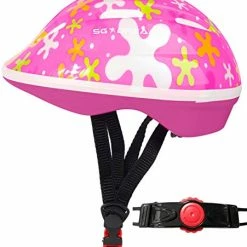 Best Sale 💯 Toddler Helmet - Adjustable From Infant To Toddler Size, Ages 1 To 3 - CSPC Certified Kids Bike Bicycle Cycling BMX Scooter Roller Skating Helmets Boys And 👧 Girls Will Love Splashpink ✨