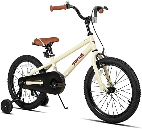Best Sale ๐ฅ Totem Kids Bike For 2-9 Years Old Boys ๐ง Girls, BMX Style Kid's Bicycles 12 14 16 18 Inch With Training Wheels, 18 Inch Children's Bikes With Kickstand And Handbrake, Multiple Colors Tandem Blue ๐ - Image 9