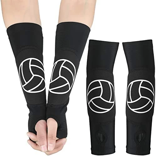 Coupon ๐ฏ Minatee Volleyball Arm Sleeves Passing Hitting Forearm Sleeves With Protection Pads And Thumb Hole Padded Volleyball Sleeves ๐ - Image 8