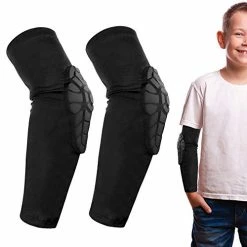 Cheapest 🔔 CELIST Kids/Youth 5-15 Years Sports Honeycomb Compression Knee Pad Elbow Pads Guards Protective Gear For 🏀 Basketball, ⚾ Baseball, Football, Volleyball, Wrestling, Cycling ✔️
