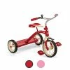 Promo 🎁 Classic Red 10" Tricycle For Toddlers Ages 2-4, Toddler Bik 😍