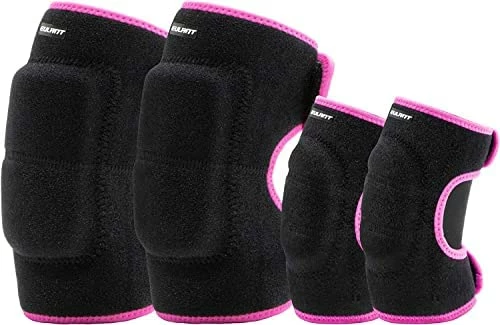 Budget ❤️ Adjustable Soft Elbow Pads And Knee Pads For Kids, Child Protective Pad Sets For Bicycle Roller Skating 🏀 Basketball Football Volleyball Dancing Kneeling Blue 🌟 - Image 13