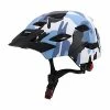 Budget 😀 Kids Bike Helmet Child Youth CPSC Certified Adjustable Multi-Sport Bicycle Cycling Scooter LED Light Detachable Visor 👧 Girls Boys Matte Camouflage 🎁