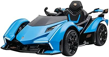 Deals 🧨 Akott Lamborghini V12 Vision Gran Turismo Ride On Sports Car For Kids., Army Green, Large 👏 - Image 7