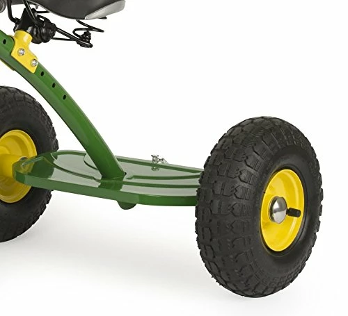Flash Sale ✨ Heavy Duty Ride On Toys Mighty Trike Tricycle With Basket For Kids Aged 3 Years And Up, Green/Yellow 🔔 - Image 2