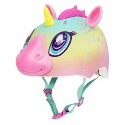 Best deal 🤩 Child Unicorn 5+ Helmets Dark Pin 🌟