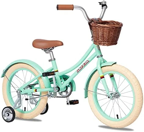Best Sale 🌟 Girls Bike With Basket, Kids Bike For 3-13 Years, 14 Inch With Training Wheels, 16 Inch With Training Wheels And Kickstand, 20 Inch With Kickstand But No Training Wheels. Mango Without Fenders 👏 - Image 10