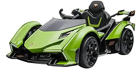 Deals 🧨 Akott Lamborghini V12 Vision Gran Turismo Ride On Sports Car For Kids., Army Green, Large 👏 - Image 8