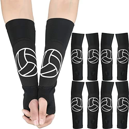 Coupon ๐ฏ Minatee Volleyball Arm Sleeves Passing Hitting Forearm Sleeves With Protection Pads And Thumb Hole Padded Volleyball Sleeves ๐ - Image 10