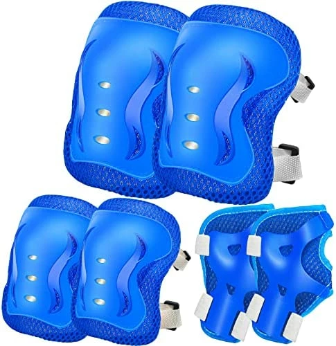 Hot Sale 🔔 Kids Kneepads And Elbow Pads,Elbow Pads And Knee Pads For Kids Toddlers 👧 Girls Boys Bike Skateboard Scooter Riding Sports- Kid Youth Knee Pads And Elbow Pads Set Black 🤩 - Image 7