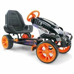 Best reviews of 🧨 Nerf Battle Racer Pedal Go Kart, Orange/Grey/Bl ✔️