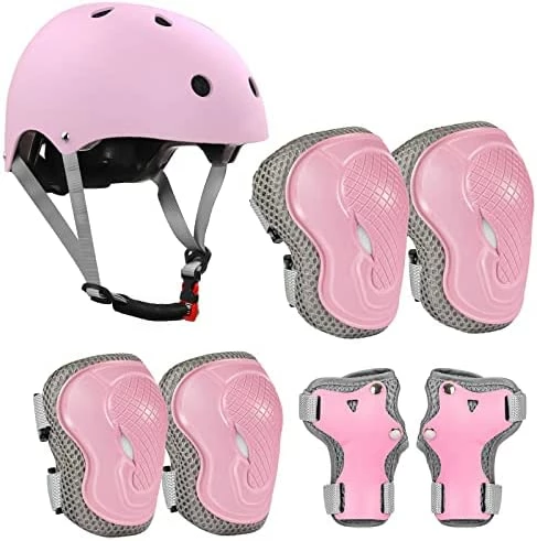 Coupon ๐ Toddler Helmet And Pads For 2-8 Years Adjustable Kids Bike Helmet Knee Elbow Pads And Wrist Guards For Skateboarding Roller Blading Scooter Riding Bicycling Skating And More Pink ๐คฉ - Image 8