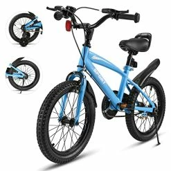 Hot Sale ❤️ Kids Bike 12 14 16 18 Inch Kids' Bicycles With Removable Training Wheels For Boys 👧 Girls Ages 2-10 Years Old With Bicycle Pump ⌛