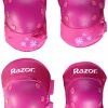 Deals 😀 Child Elbow And Knee Pad Set Pink 👍