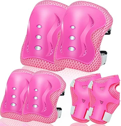 Hot Sale 🔔 Kids Kneepads And Elbow Pads,Elbow Pads And Knee Pads For Kids Toddlers 👧 Girls Boys Bike Skateboard Scooter Riding Sports- Kid Youth Knee Pads And Elbow Pads Set Black 🤩 - Image 8