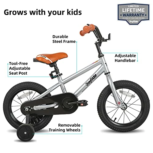 Best Sale ๐ฅ Totem Kids Bike For 2-9 Years Old Boys ๐ง Girls, BMX Style Kid's Bicycles 12 14 16 18 Inch With Training Wheels, 18 Inch Children's Bikes With Kickstand And Handbrake, Multiple Colors Tandem Blue ๐