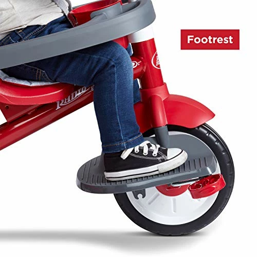 Deals โ 4-in-1 Stroll 'N Trike, Toddler Trike, Red Tricycle For Ages 1-5, Toddler Bik ๐ - Image 3
