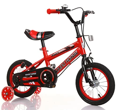 Best Pirce 😉 Toddler Bike 12 14 16 18 Inch Sport Styles, With Training Wheels Or Kickstand, Dual Hands Brake, Kids Bike For Age 3-9 Red 🛒