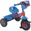 Best deal ✨ Marvel Spider-Man 3 Wheel Preschool Training Tricycle With Steel Frame, Storage Basket, Red & Blue 🤩