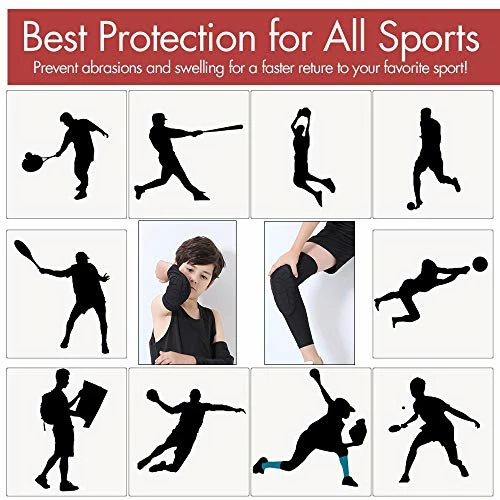 Cheapest ๐ฅฐ Knee And Elbow Pads For Kids 4 PCS Youth Honeycomb Compression Sleeves Pads Guards Sports Protective Gear For ๐ Basketball, โพ Baseball, Football, Volleyball, Wrestling, Cycling ๐ฏ - Image 3