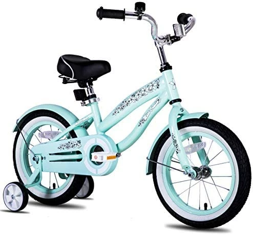 Top 10 ๐ 12" 14" 16" Kids Cruiser Bike For Ages 2-7 Years Old ๐ง Girls & Boys, Kids Bike With Training Wheels & Coaster Brake, Single Speed Cruiser Bicycles For Children Cruiser-blue ๐ - Image 5