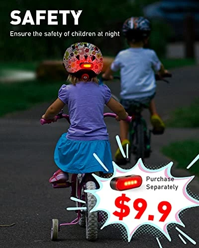 New π₯° Kids/Toddler Bike Helmet For Boys And π§ Girls, Adjustable Children Skateboarding Helmets From Infant/Baby To Youth Matte White π - Image 2