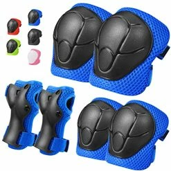 Buy π Kids Knee Pads Elbow Pads Ages 3-7 Toddler Boys π§ Girls Kids , 6 In 1 Protective Gear Safety Set With Wrist Guard For Skating Cycling Scooter Bike Ski Skateboard Riding Sports Green π₯