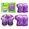 Best Sale 💯 Knee Pads For Kids Knee And Elbow Pads For Kids And Teen Protective Gear 6 In 1 Set For Inline Skating, Rollerblades, Skateboard, Dirt Bike, Longboarding Black 💯