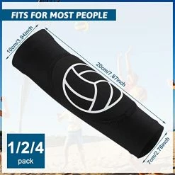 Best Pirce 🌟 Hungdao Volleyball Arm Sleeves Passing Hitting Forearm Sleeves With Protective Volleyball Training Equipment 👏