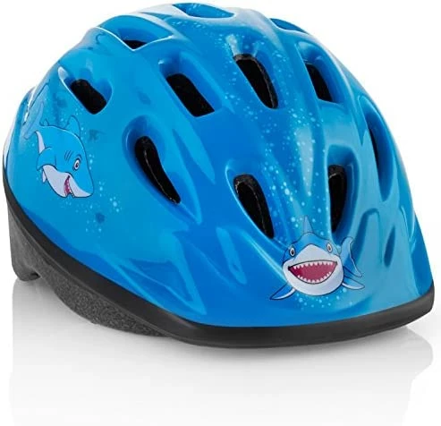 Deals 🥰 Kids Bike Helmet – Adjustable From Toddler To Youth Size, Ages 3-8 Years Old – Breathable Kids Bicycle Helmet - Durable Toddler Bike Helmet With Fun Designs Boys And 👧 Girls Will Love Blue - Shark 🎁 - Image 6