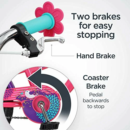 Promo 🔥 Jasmine 👧 Girls Bike With Training Wheels, 16-Inch Wheels, Multiple Colors Pink 🌟 - Image 4