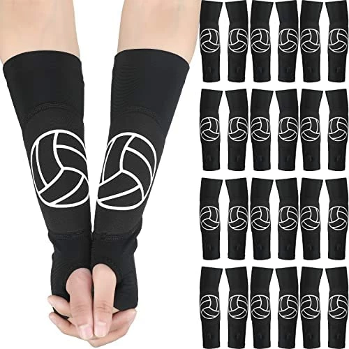 Coupon ๐ฏ Minatee Volleyball Arm Sleeves Passing Hitting Forearm Sleeves With Protection Pads And Thumb Hole Padded Volleyball Sleeves ๐ - Image 11