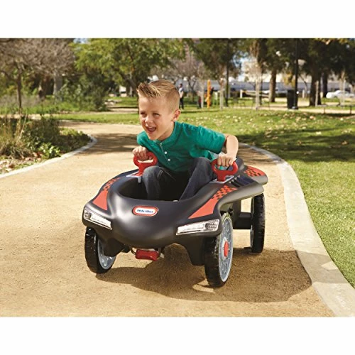 Discount ๐ Jett Car Racer Black, Ride On Car With Adjustable Seat Back, Dual Handle Rear Wheel Steering, Racing Control, Kid Powered Fun, Great Gift For Kids, Toys For ๐ง Girls Boys Ages 3-10 Year โญ